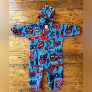 Patagonia Baby Bunting Fleece Synchilla (12M; superb condition)